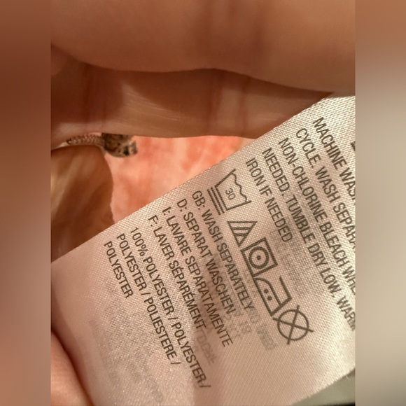 H by Halston Semi Sheer Tie Dye Button
Front Cover-up Shirt Dress - Picture 6 of 6